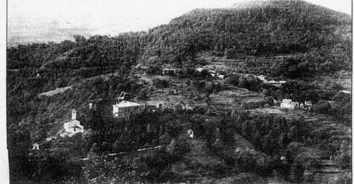 Panorama di Villa Castelnuovo e della pineta dei Colli Filia