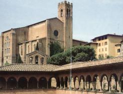 Basilica di S. Domenico (SI) vista dalla casa di S. Caterina