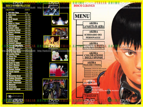 AKIRA DVD Cover