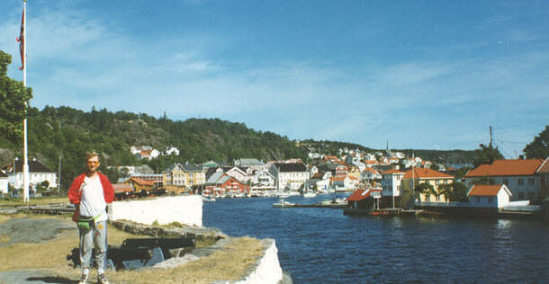 Kragero, meta di villeggiatura estiva dei norvegesi del nord