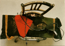 Daniel Spoerri. "Utiliser un Rembrandt comme planche  repasser  (Marcel Duchamp)"  (1964)