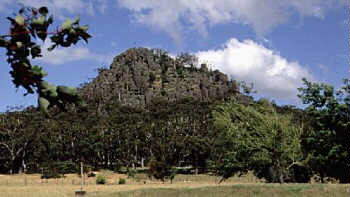 La "Roccia" di Hanging Rock in Australia