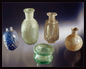 Vasetti per cosmesi dalla mostra Homo Faber - Museo Arch. Napoli. (marzo-luglio 1999)