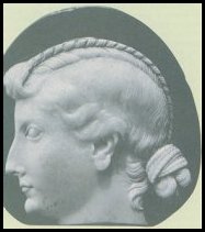 Cammeo con il ritratto di Livia moglie di Augusto.