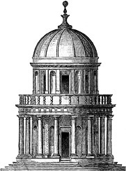 Tempietto del Bramante, incisione