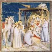 L'adorazione dei magi - Giotto