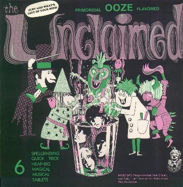 cover of The Unclaimed mini-LP (aka Primordial Ooze Flavored)